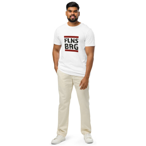 unisex-organic-mid-light-crafter-t-shirt-white-front-6a138a592fbf9.jpg FLNSBRG. — Old School Borderland Tee