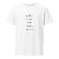 unisex-organic-mid-light-crafter-t-shirt-white-front-6a138ab60229b.jpg Coffee. Coast. Rain. Mojn. — Nordic Everyday Tee