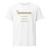 unisex-organic-mid-light-crafter-t-shirt-white-front-6a138fdebaf6f.jpg Hvad er der løs med dig? — Petuh Mood Tee