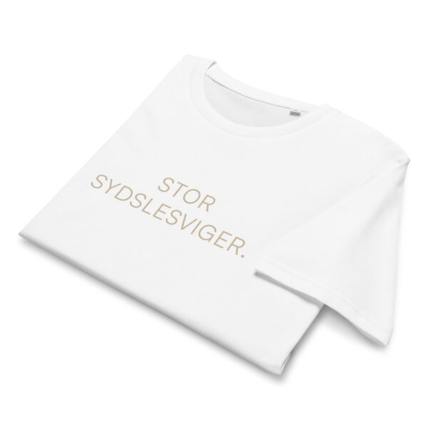 unisex-organic-mid-light-crafter-t-shirt-white-front-6a139a58b8baf.jpg Stor Sydslesviger. — Borderland Pride Tee