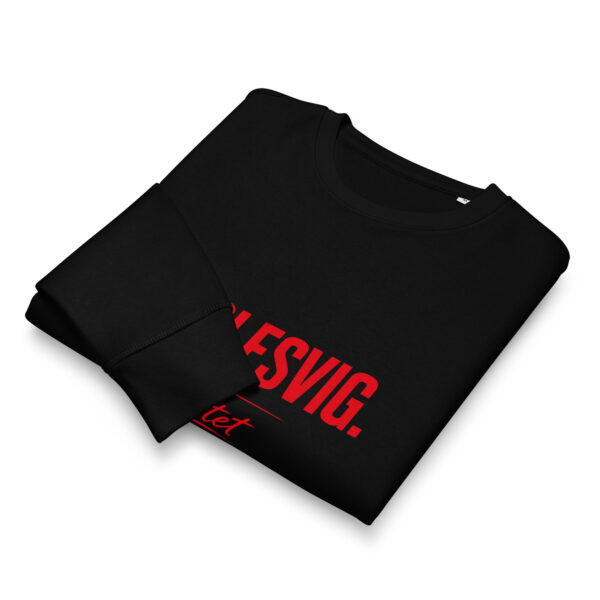 unisex-organic-mid-weight-roller-sweatshirt-black-front-6a142a197892d.jpg Sydslesvig i hjertet. — Organic Crewneck