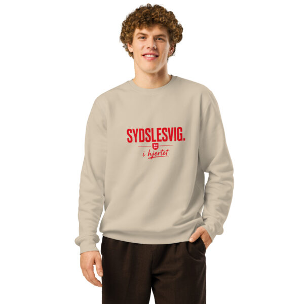 unisex-organic-mid-weight-roller-sweatshirt-desert-dust-front-6a142a1977929.jpg Sydslesvig i hjertet. — Organic Crewneck