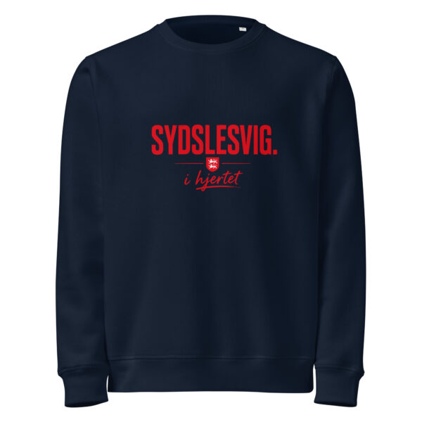 unisex-organic-mid-weight-roller-sweatshirt-french-navy-front-6a142a19768fa.jpg Sydslesvig i hjertet. — Organic Crewneck