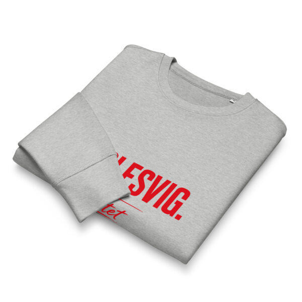 unisex-organic-mid-weight-roller-sweatshirt-heather-grey-front-6a142a1978c87.jpg Sydslesvig i hjertet. — Organic Crewneck