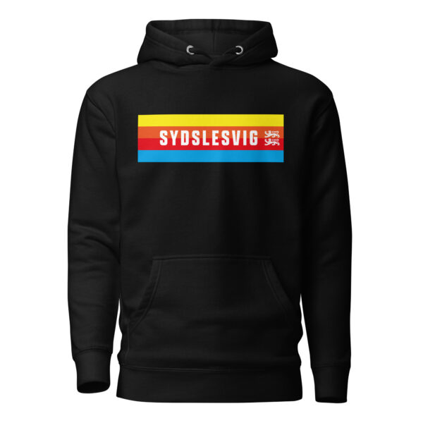 SYDSLESVIG. — Banner Hoodie mit Minderheitenfarben