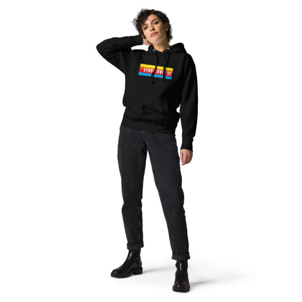 SYDSLESVIG. — Banner Hoodie mit Minderheitenfarben