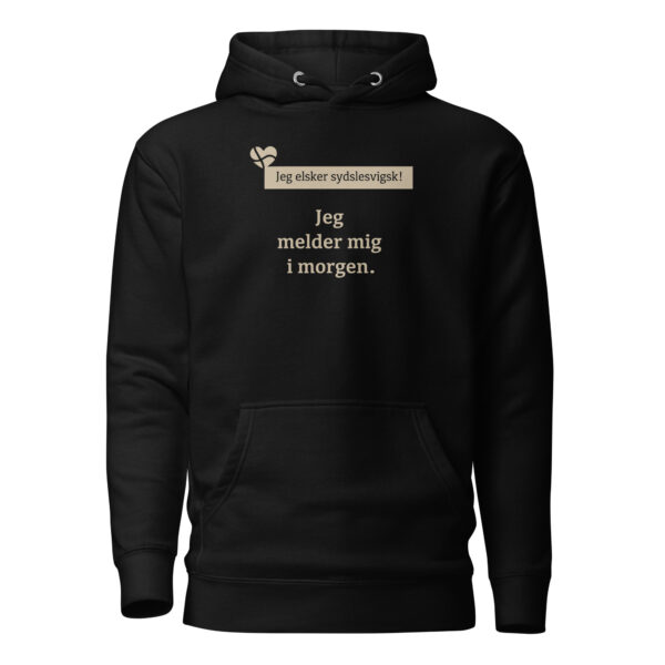 unisex-premium-pullover-hoodie-black-front-6a151ad616303.jpg Jeg melder mig i morgen. — Nordic Delay Hoodie