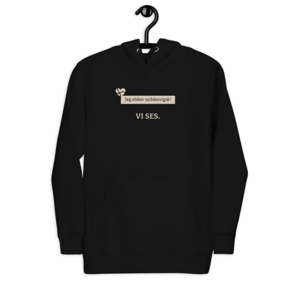 unisex-premium-pullover-hoodie-black-front-6a183ff93bf37.jpg Jeg elsker sydslesvigsk. — Borderland Love Hoodie