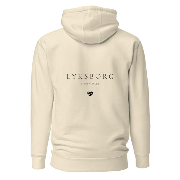 54° N. — Lyksborg Coordinates Hoodie