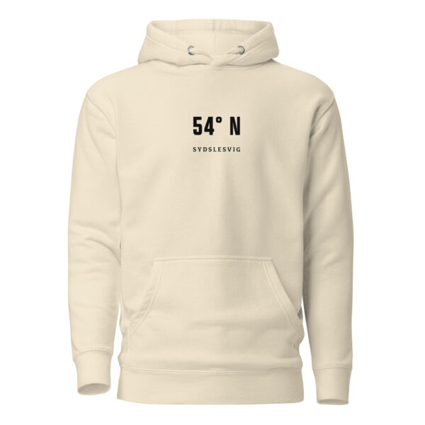 54° N. — Hanved Coordinates Hoodie
