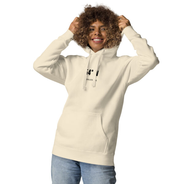 54° N. — Hanved Coordinates Hoodie
