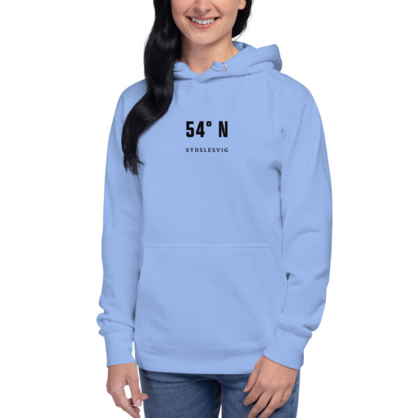 54° N. — Lyksborg Coordinates Hoodie