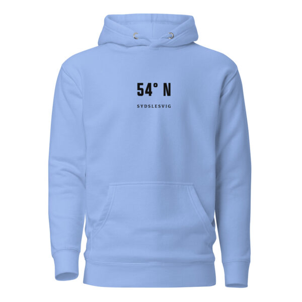 54° N. — Lyksborg Coordinates Hoodie