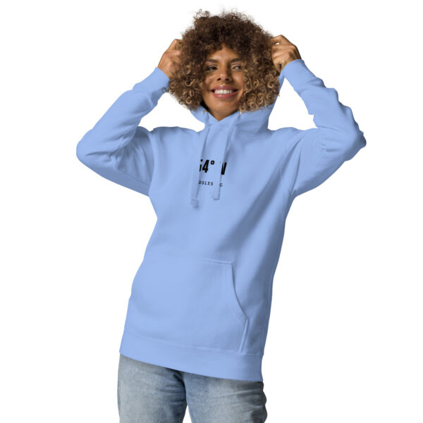 54° N. — Hanved Coordinates Hoodie