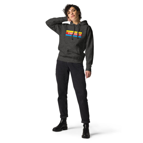 SYDSLESVIG. — Banner Hoodie mit Minderheitenfarben