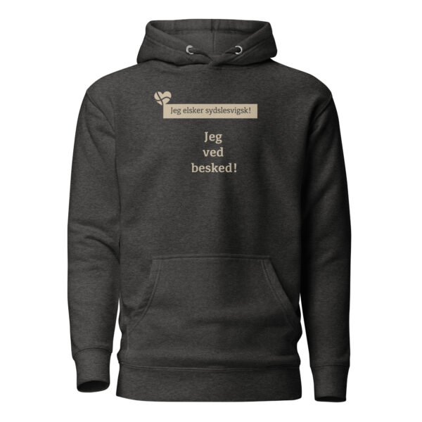 unisex-premium-pullover-hoodie-charcoal-heather-front-6a1519eb2c9b8.jpg Jeg ved besked! — Nordic Attitude Hoodie