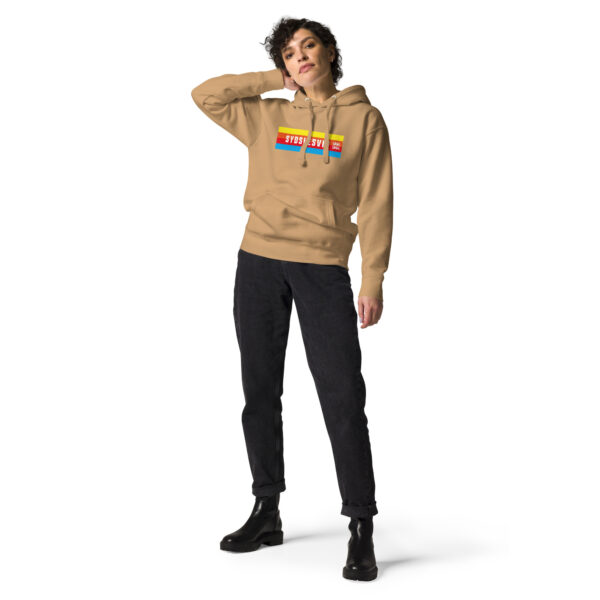 SYDSLESVIG. — Banner Hoodie mit Minderheitenfarben