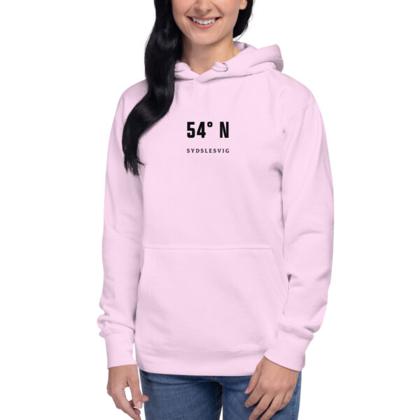 54° N. — Lyksborg Coordinates Hoodie