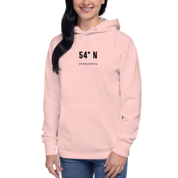 54° N. — Lyksborg Coordinates Hoodie