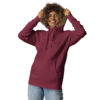 unisex-premium-pullover-hoodie-maroon-front-6a14291c79512.jpg SYDSLESVIG. — Hoodie mit Herzlogo