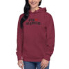 unisex-premium-pullover-hoodie-maroon-front-6a142b98ef56d.jpg SYDSLESVIG. — Modern Heart Hoodie