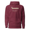 unisex-premium-pullover-hoodie-maroon-front-6a151a1f7efb3.jpg Hold kæft und lächel einfach. — Borderland Hoodie