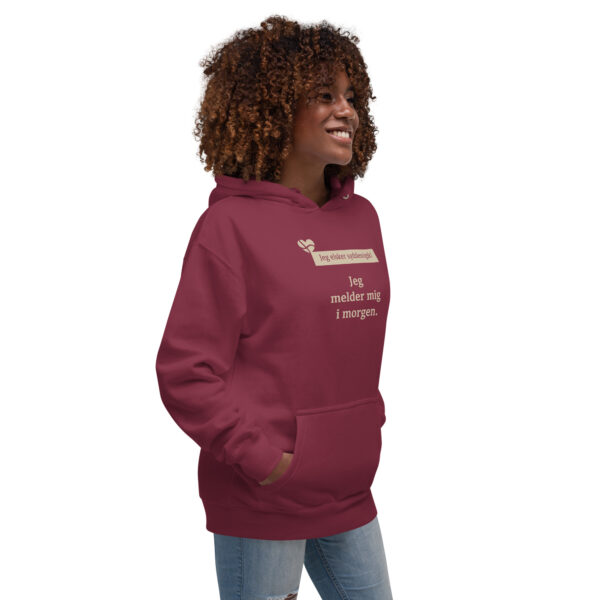 unisex-premium-pullover-hoodie-maroon-right-front-6a151ad6150ad.jpg Jeg melder mig i morgen. — Nordic Delay Hoodie