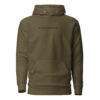 unisex-premium-pullover-hoodie-military-green-front-6a14291c787c2.jpg SYDSLESVIG. — Hoodie mit Herzlogo