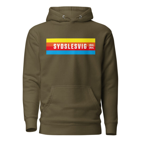 SYDSLESVIG. — Banner Hoodie mit Minderheitenfarben