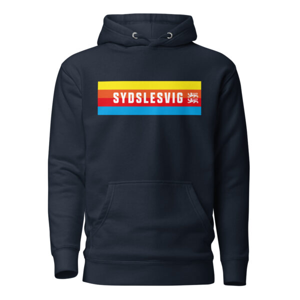 SYDSLESVIG. — Banner Hoodie mit Minderheitenfarben