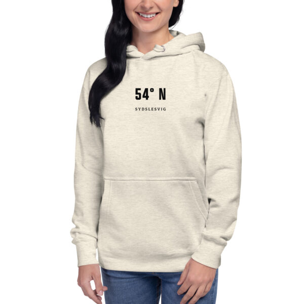 54° N. — Lyksborg Coordinates Hoodie