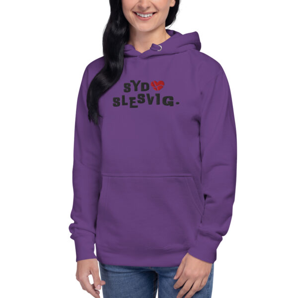 unisex-premium-pullover-hoodie-purple-front-6a142b98ef729.jpg SYDSLESVIG. — Modern Heart Hoodie