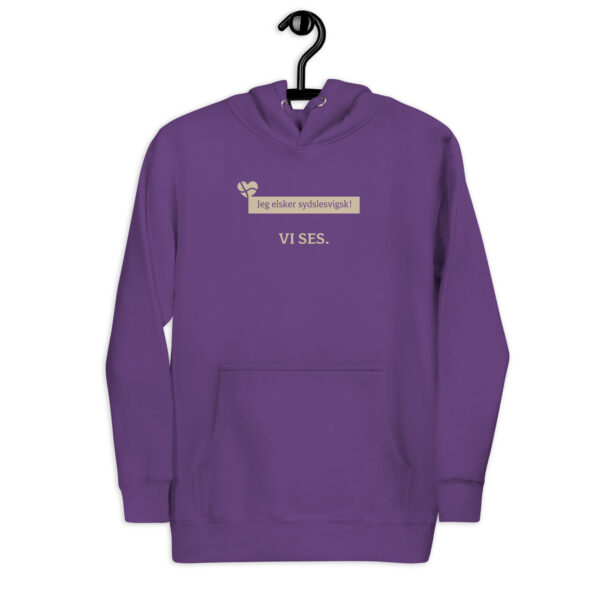 unisex-premium-pullover-hoodie-purple-front-6a183ff952f30.jpg Jeg elsker sydslesvigsk. — Borderland Love Hoodie