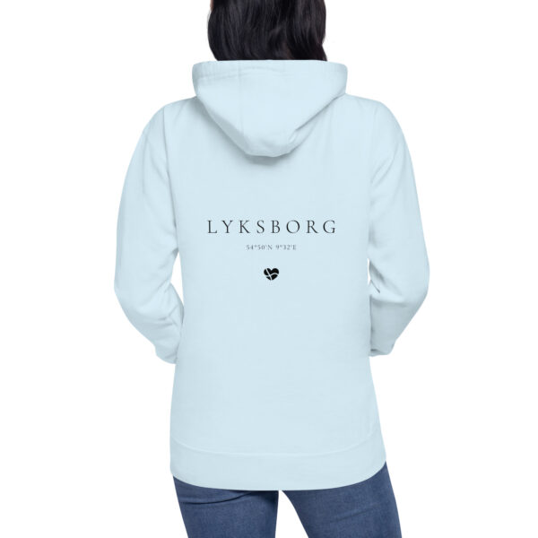 54° N. — Lyksborg Coordinates Hoodie