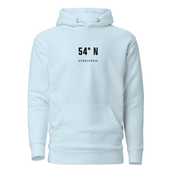54° N. — Lyksborg Coordinates Hoodie