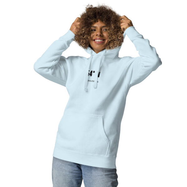54° N. — Hanved Coordinates Hoodie