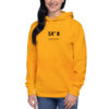 54° N. — Lyksborg Coordinates Hoodie