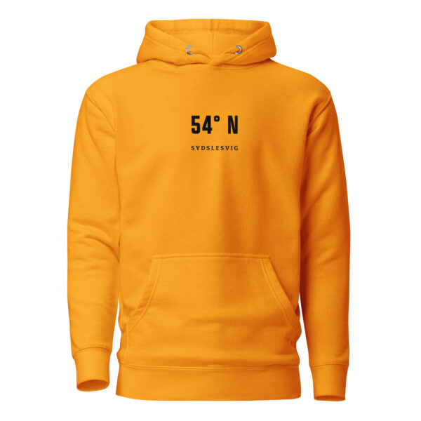 54° N. — Slesvig Coordinates Hoodie