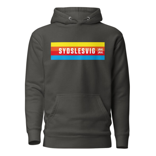 SYDSLESVIG. — Banner Hoodie mit Minderheitenfarben