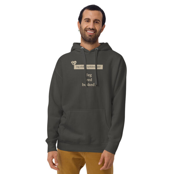 unisex-premium-pullover-hoodie-vintage-black-front-6a1519eb2b7ee.jpg Jeg ved besked! — Nordic Attitude Hoodie