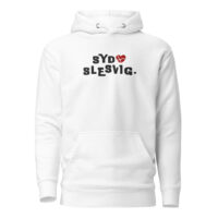 unisex-premium-pullover-hoodie-white-front-6a142b98f076c.jpg SYDSLESVIG. — Modern Heart Hoodie