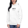 54° N. — Lyksborg Coordinates Hoodie