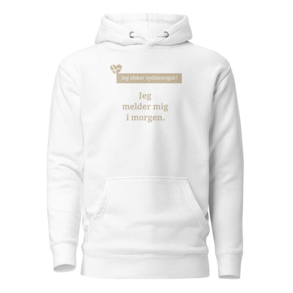 unisex-premium-pullover-hoodie-white-front-6a151ad6168be.jpg Jeg melder mig i morgen. — Nordic Delay Hoodie
