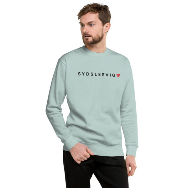 SYDSLESVIG. — Crewneck mit Herzlogo