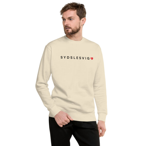 SYDSLESVIG. — Crewneck mit Herzlogo