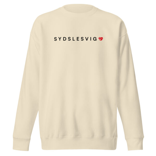 SYDSLESVIG. — Crewneck mit Herzlogo