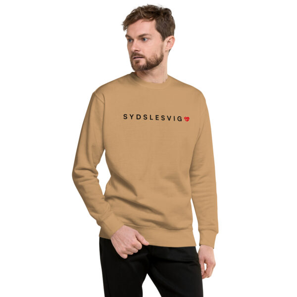 SYDSLESVIG. — Crewneck mit Herzlogo