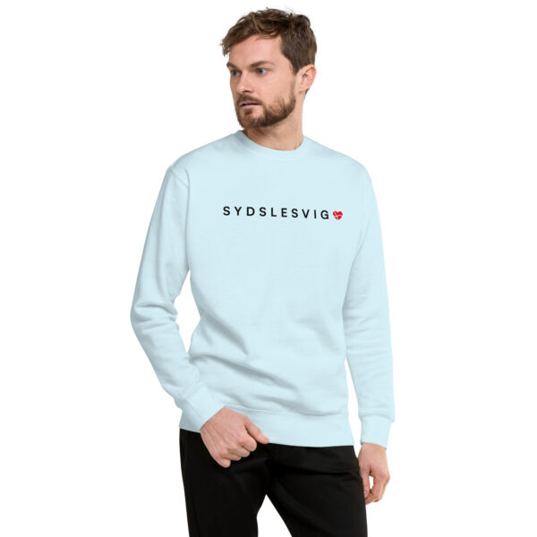 SYDSLESVIG. — Crewneck mit Herzlogo