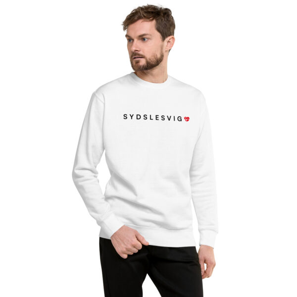 SYDSLESVIG. — Crewneck mit Herzlogo