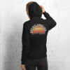 Grenzlandkind – Unisex Hoodie Flensburg (Retro-Sunset)